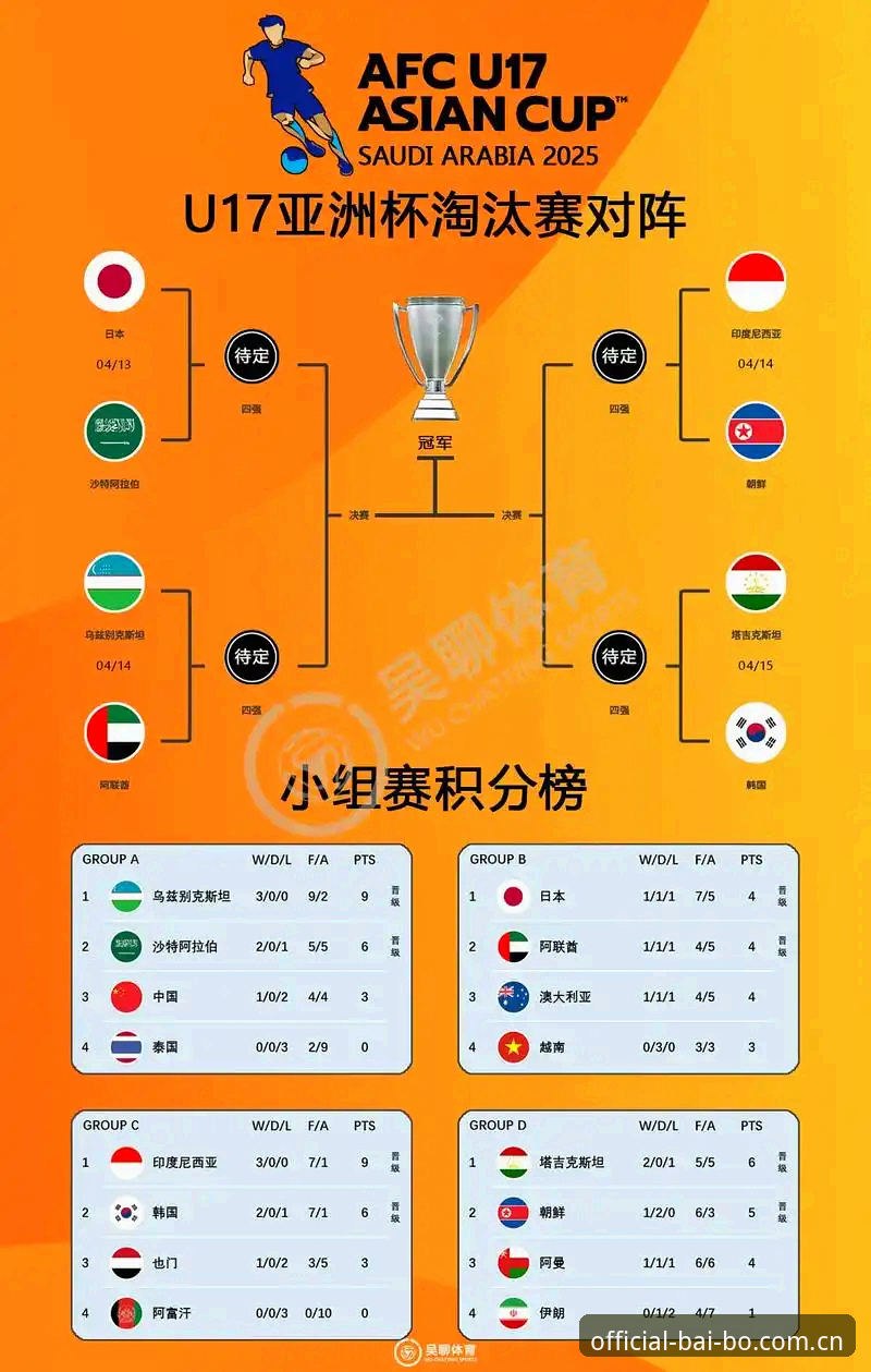 U17世界杯抽签结果全面解析：中国男女足前景与百博体育全站观赛体验深度分析